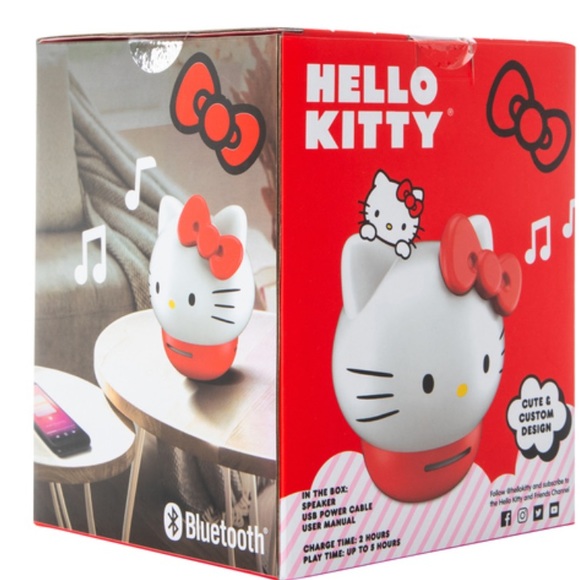 Hello Kitty Bluetooth Wireless Speaker Brand New - Picture 3 of 4